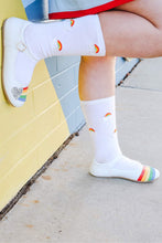 Load image into Gallery viewer, Prismatic rainbow Mary Janes-RTS