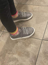 Load image into Gallery viewer, Carbon sparkle low tops-RTS