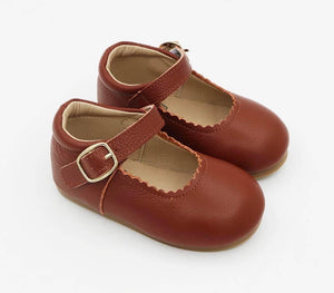 Chocolate Mary Janes-RTS