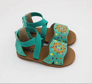 ZEN Sandals-TEAL-RTS