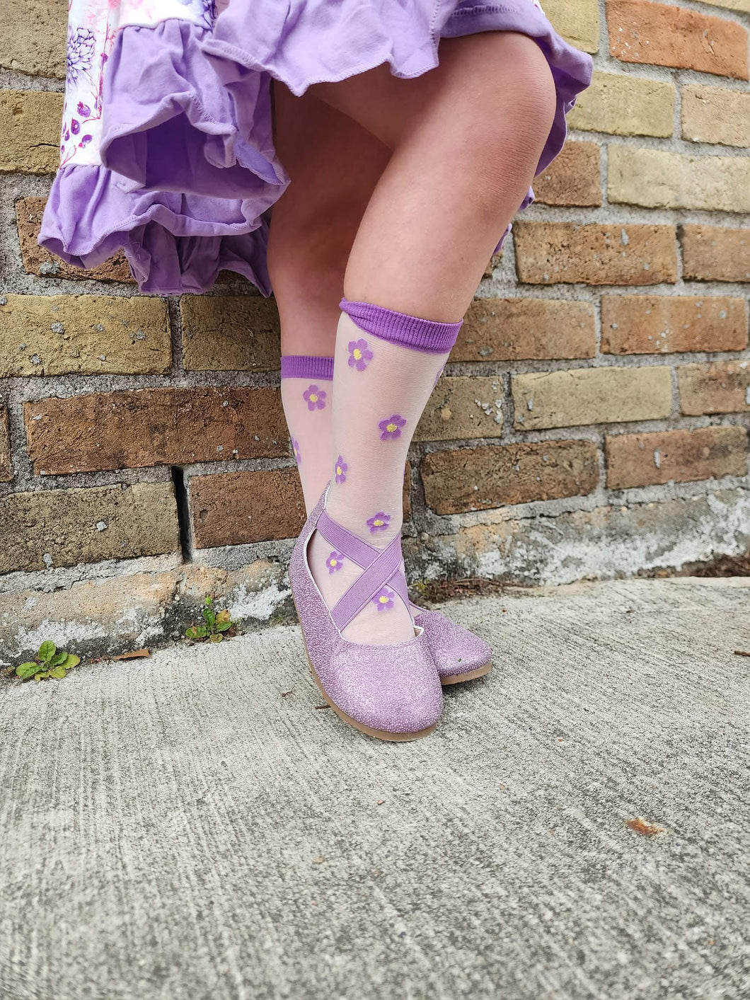 Purple Rain Glitter Ballet